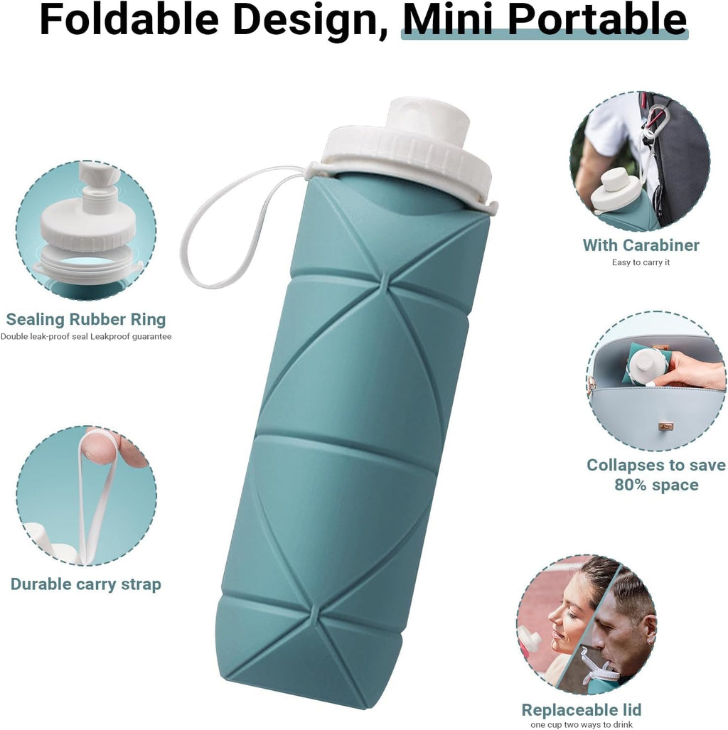 SILICON FOLDING WATER BOTTLE