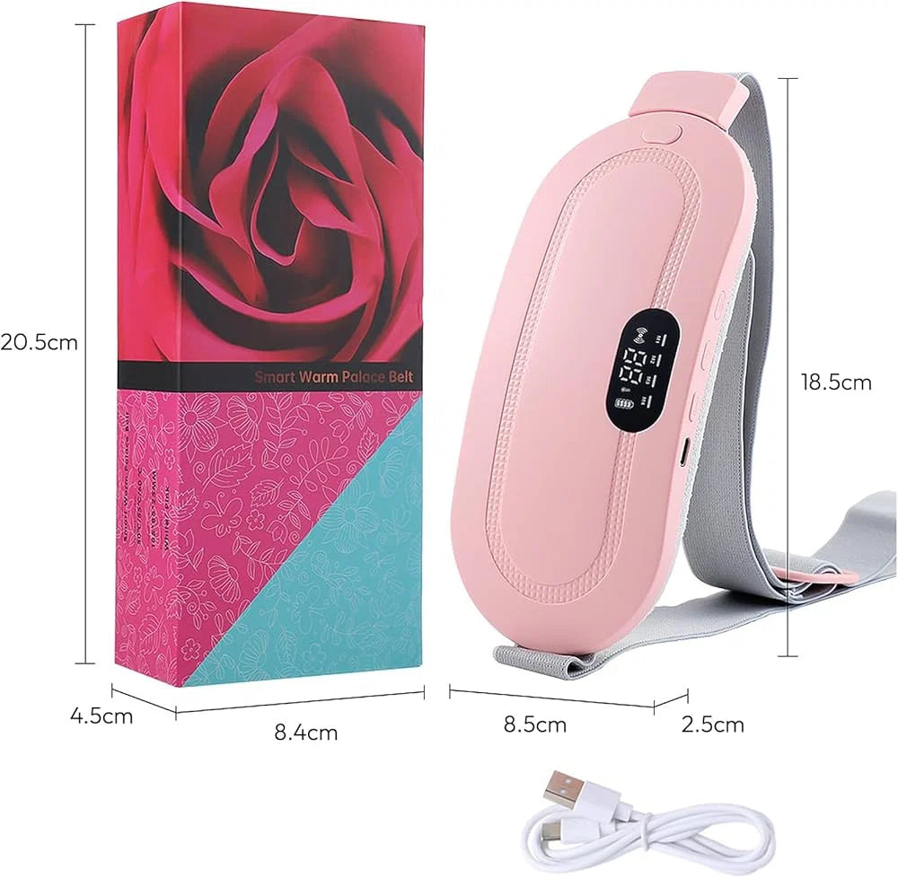 ELECTRIC HEATING BELT – MENSTRUAL CRAMP & PAIN RELIEF MASSAGER