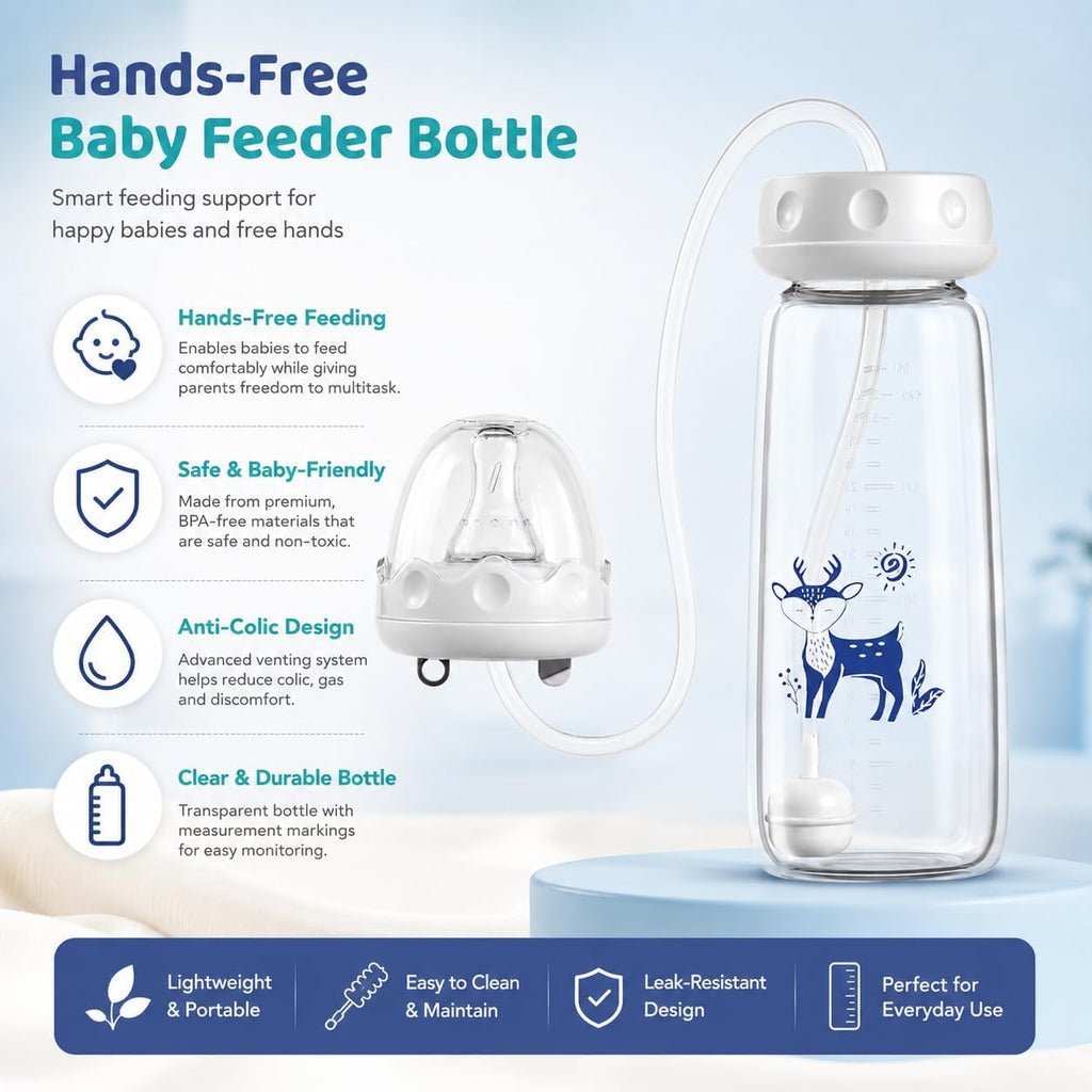 HAND-FREE BABY FEEDER