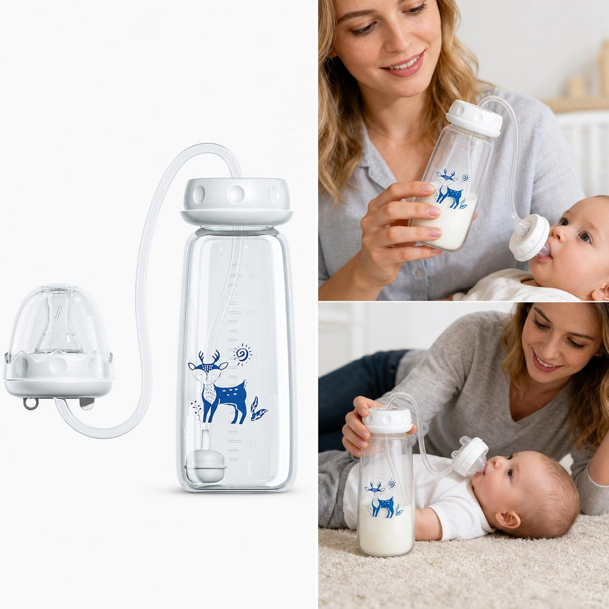 HAND-FREE BABY FEEDER
