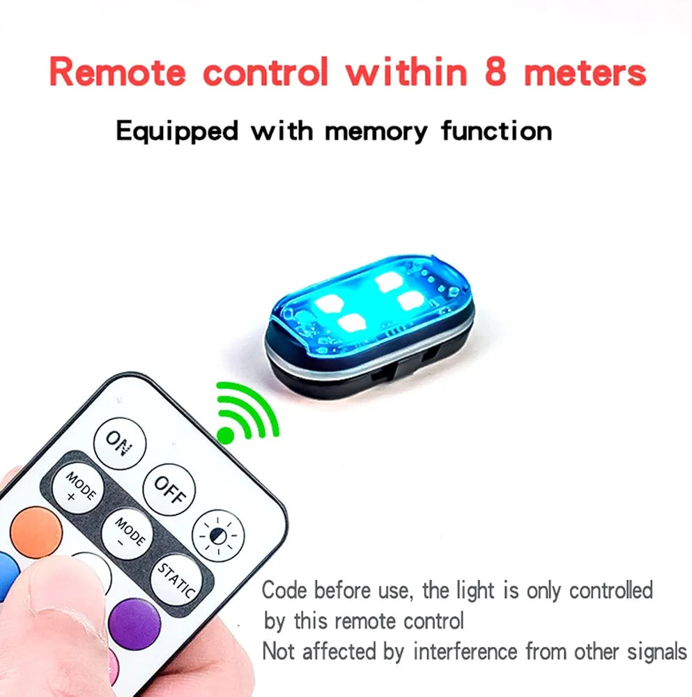 RGB LED UNDERGLOW ROCK LIGHTS KIT – REMOTE CONTROLLED (SET OF 2)
