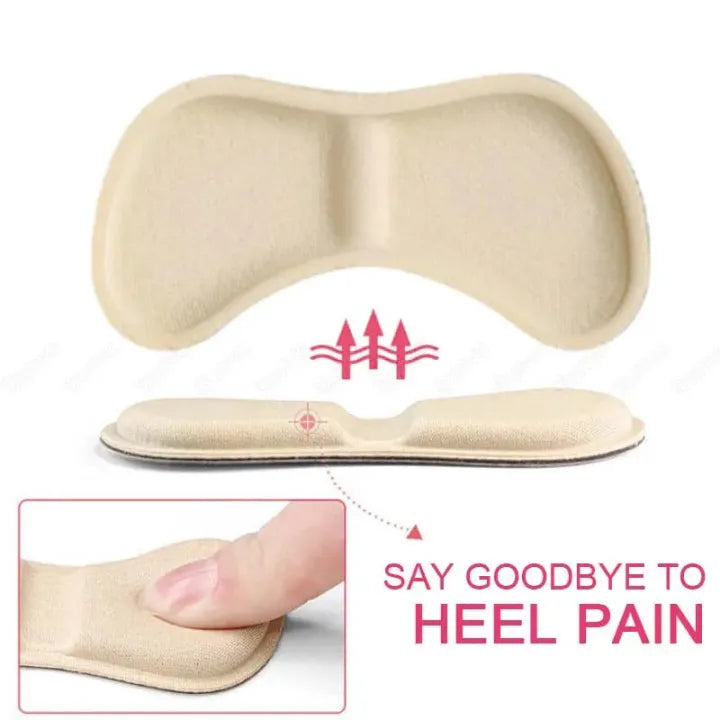 SOFT HEEL CUSHION GRIP PADS 2-PAIR
