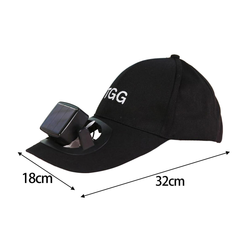 SOLAR FAN CAP