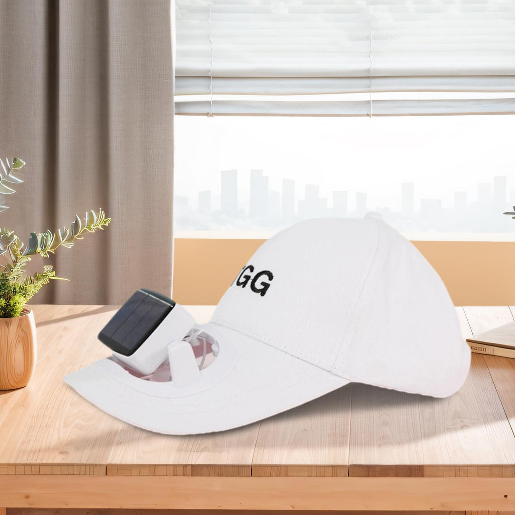 SOLAR FAN CAP