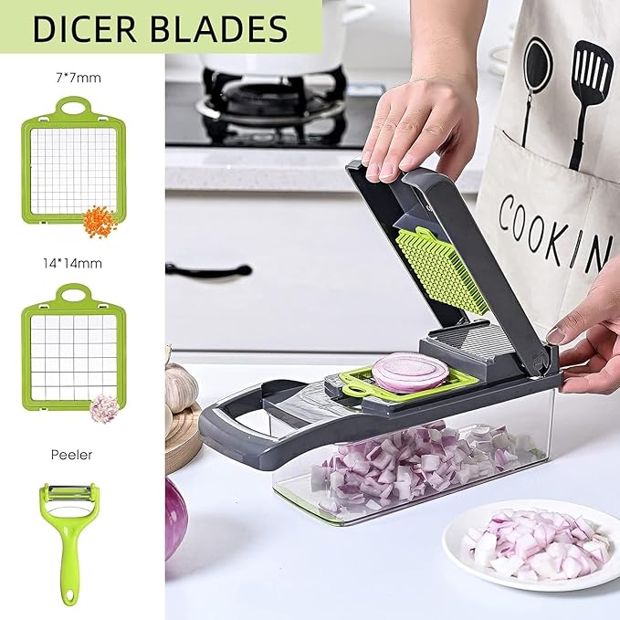 MULTIFUNCTIONAL VEGETABLE CHOPPER SET