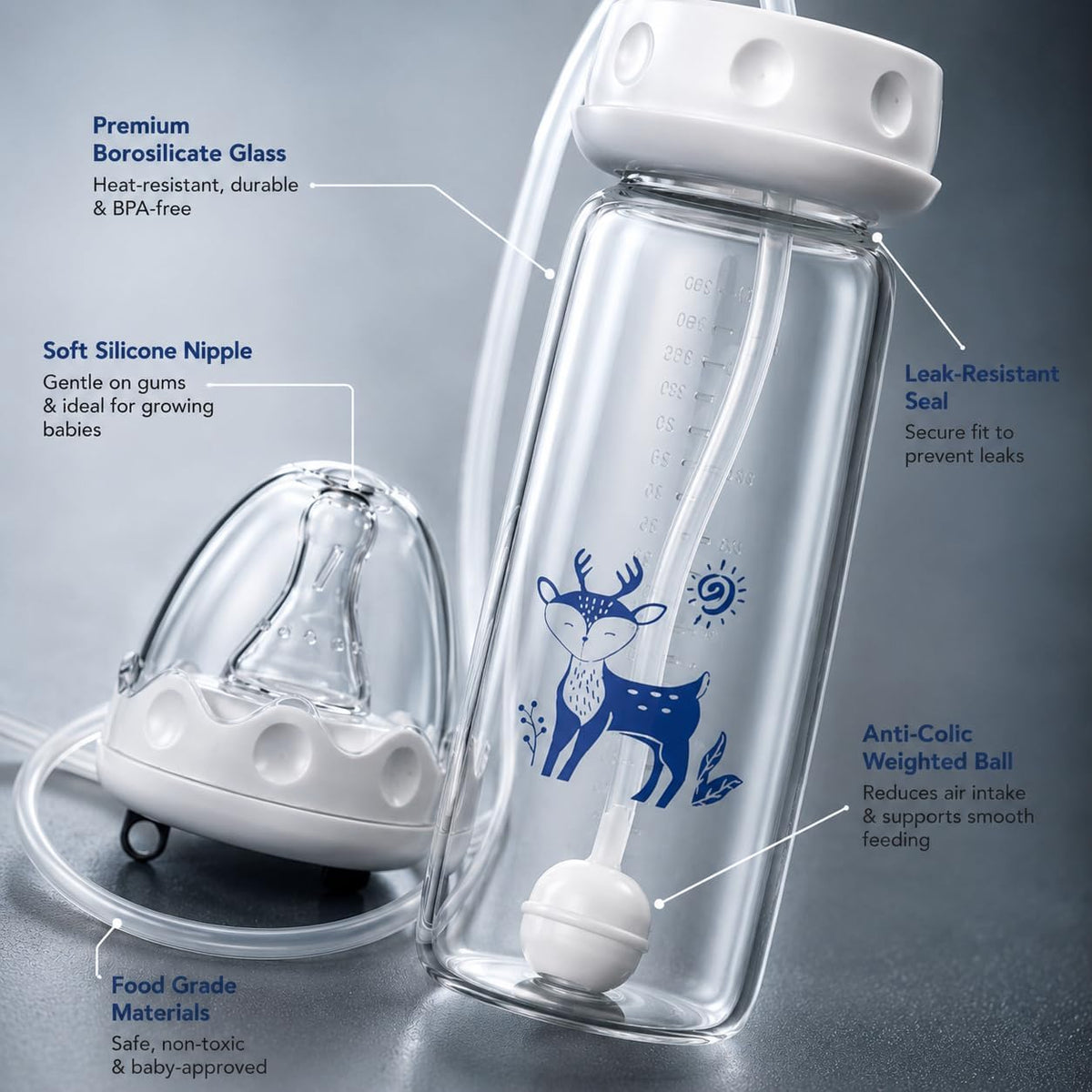 HAND-FREE BABY FEEDER
