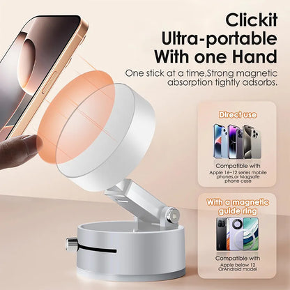 SMART VACUUM SUCTION & MAGNETIC PHONE MOUNT