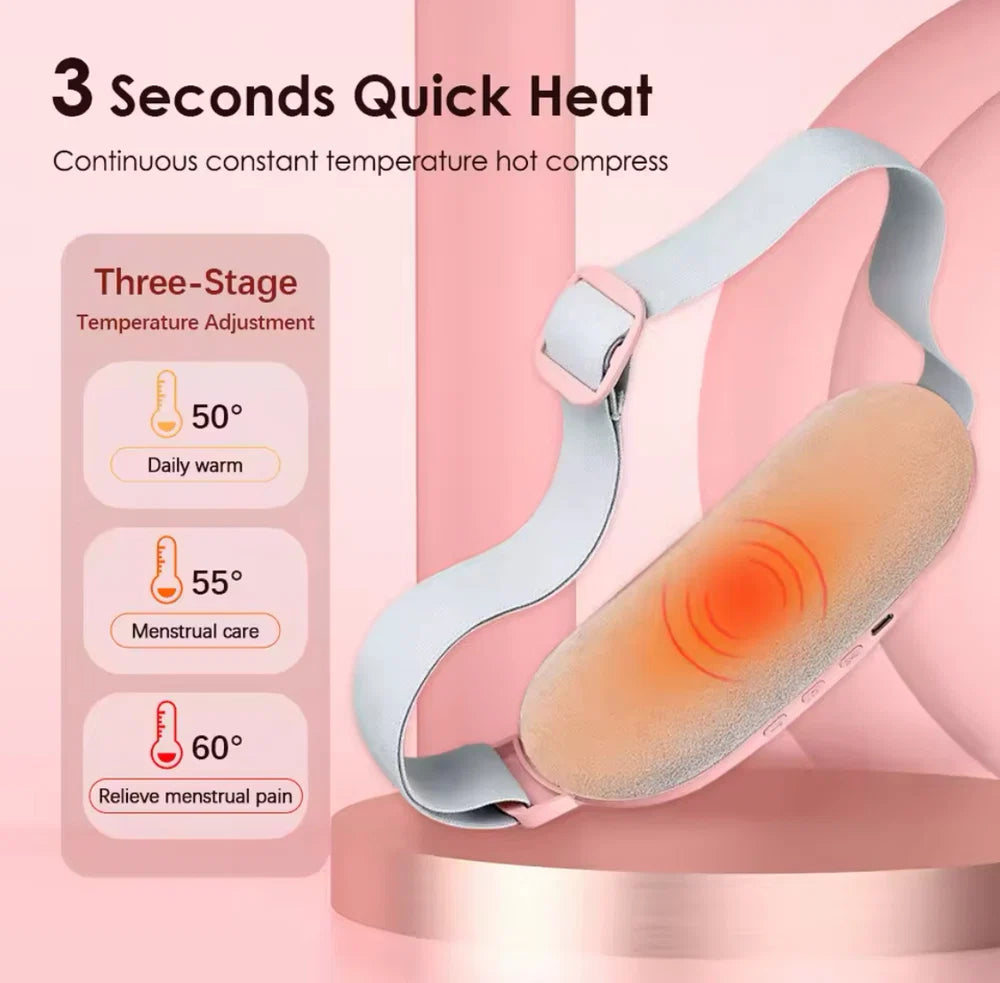ELECTRIC HEATING BELT – MENSTRUAL CRAMP & PAIN RELIEF MASSAGER