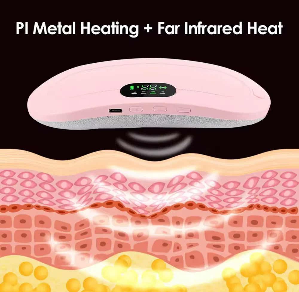 ELECTRIC HEATING BELT – MENSTRUAL CRAMP & PAIN RELIEF MASSAGER
