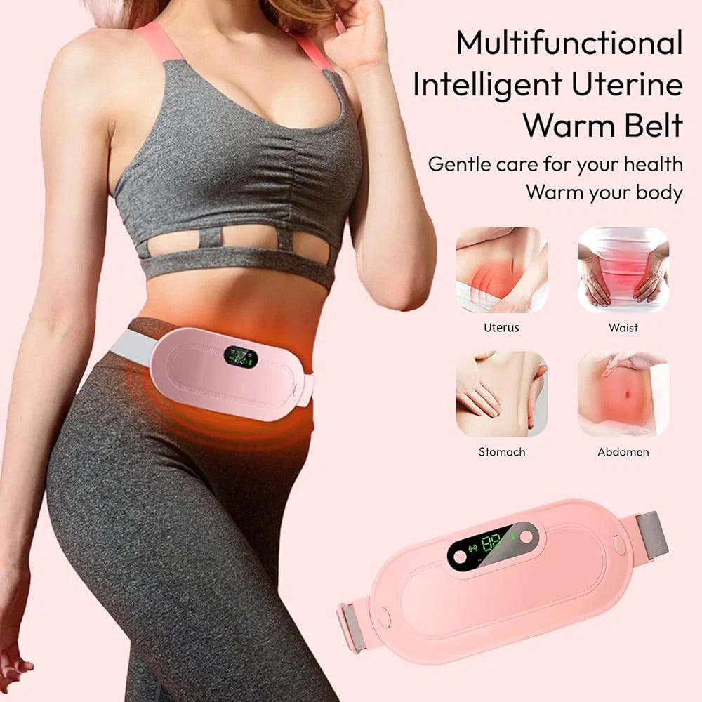 ELECTRIC HEATING BELT – MENSTRUAL CRAMP & PAIN RELIEF MASSAGER