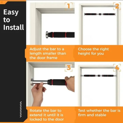 ADJUSTABLE DOORWAY PULL UP/CHIN UP BAR