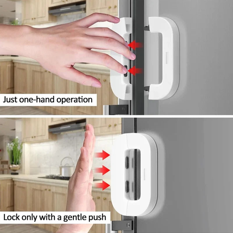 REFRIGERATOR CHILDREN'S SAFETY LOCK