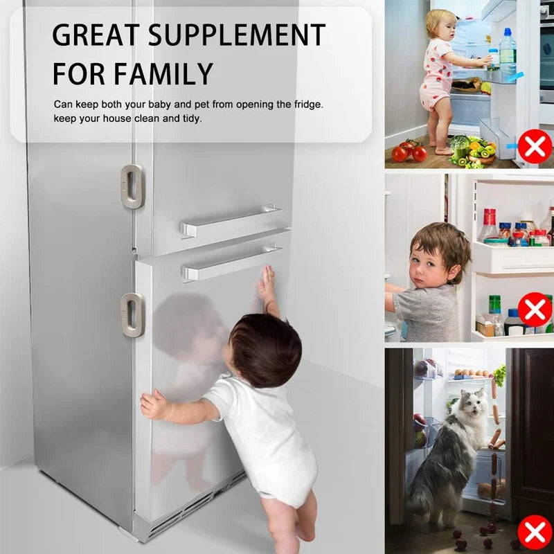 REFRIGERATOR CHILDREN'S SAFETY LOCK