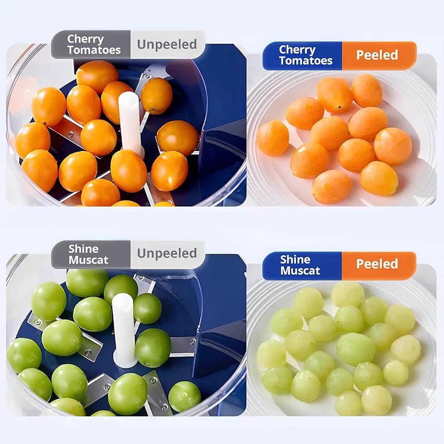 AUTOMATIC ELECTRIC FRUIT PEELER - ONE_TOUCH FRUIT PEELING MACHINE